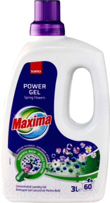 Гель для стирки Sano Maxima Laundry Gel с ароматом весенних цветов (3л)