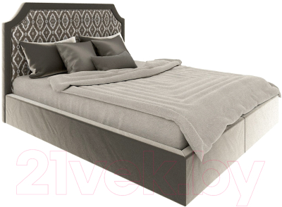 

Двуспальная кровать Divanta, Голд 200x200 1280-2000-06