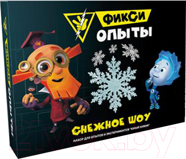 

Набор для опытов Инновации для детей, Фикси Снежное шоу / 859