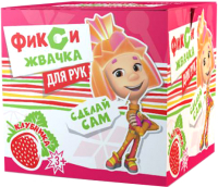 

Набор для создания слайма Инновации для детей, Фикси-жвачка для рук. Клубника / 882