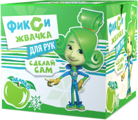 

Набор для создания слайма Инновации для детей, Фикси-жвачка для рук. Яблоко / 884
