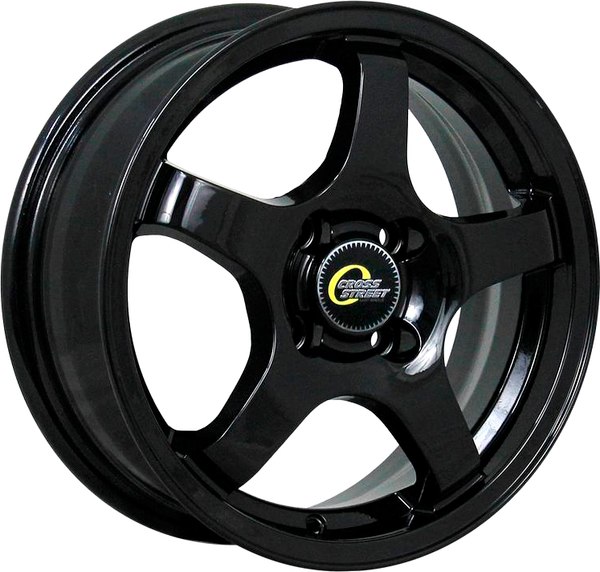 Литой диск Cross Street CR-14 15x6" 4x108мм DIA 63.3мм ET 47мм Black