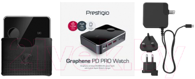 Портативное зарядное устройство Prestigio Graphene PD Pro Watch / PPB122G-SG