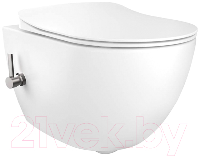Унитаз подвесной с инсталляцией Creavit Free FE322-34CB00E-0002 (KC0903.02.0000E + S-IN-MZ-VECTOR + P-BU-MOV/Blg/G)