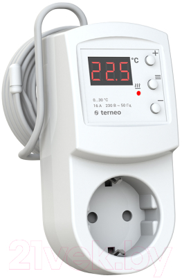 Терморегулятор для климатической техники Terneo Rz-2m (белый)