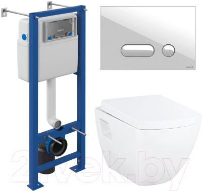 

Унитаз подвесной с инсталляцией Creavit, Tetra TP326-11CB00E-0000