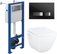

Унитаз подвесной с инсталляцией Creavit, Tetra TP326-11CB00E-0000