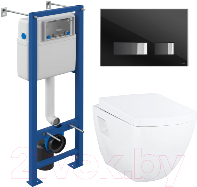

Унитаз подвесной с инсталляцией Creavit, Tetra TP326-11CB00E-0000