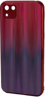Чехол-накладка Case Aurora для Huawei Y5p / Honor 9S (красный/синий) - 