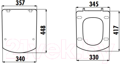 Унитаз подвесной с инсталляцией Creavit Tetra TP326-11CB00E-0000 (KC2103.01.0000E + S-IN-MZ-VECTOR + P-BU-MOV/Cg)