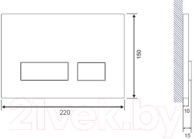 Унитаз подвесной с инсталляцией Creavit Tetra TP326-11CB00E-0000 (KC2103.01.0000E + S-IN-MZ-VECTOR + P-BU-MOV/Cg)