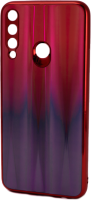 Чехол-накладка Case Aurora для Huawei Y8p (красный/синий) - 