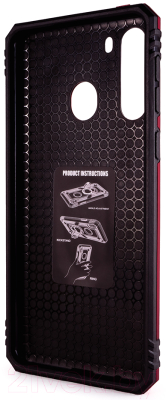 Чехол-накладка Case Defender для Galaxy A21 (красный)