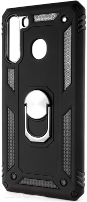 Чехол-накладка Case Defender для Galaxy A21 (черный)