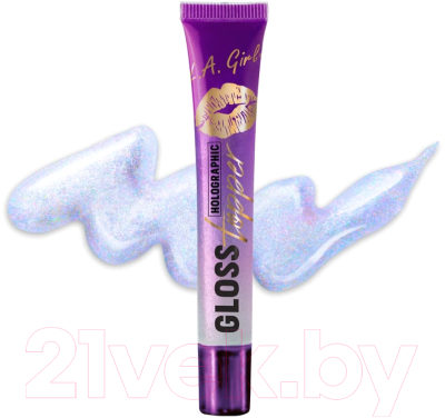 

Блеск для губ L.A.Girl, Gloss Topper Flashing Opal Holographic Purple GLG572