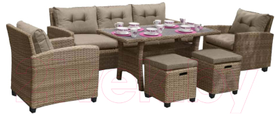 

Комплект садовой мебели Afina Garden, AFM-310B с диваном
