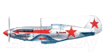 Сборная модель Звезда Самолет Миг-3 / 7204