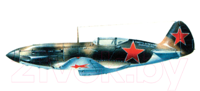 Сборная модель Звезда Самолет Миг-3 / 7204