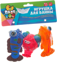 

Набор игрушек для ванной Bondibon, Краб, рыбы / ВВ1393