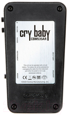 Педаль электрогитарная Dunlop Manufacturing CryBaby Q Mini Auto Return / CBM535AR %rs_city_gde%