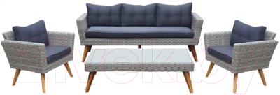 Комплект садовой мебели Afina Garden AFM-605G с диванами (Grey)
