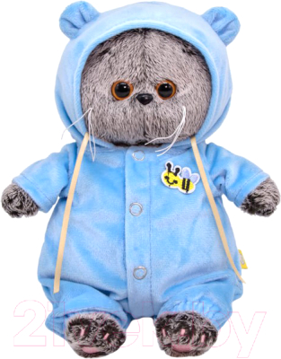

Мягкая игрушка Budi Basa, Басик BABY в спальном комбинезоне / BB-071