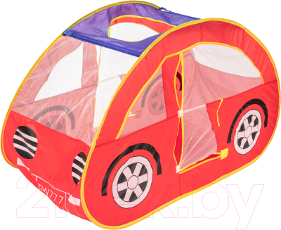 Детская игровая палатка Sundays Машинка / 101936 (красный)