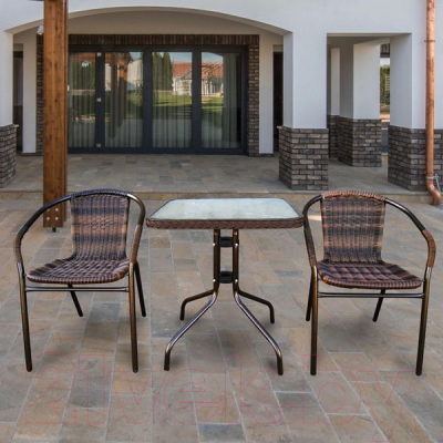 

Комплект садовой мебели Afina Garden, Асоль-2B / TLH-037BR2/060SR-60х60
