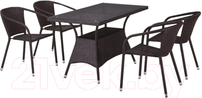 

Комплект садовой мебели Afina Garden, T198D/Y137C-W53
