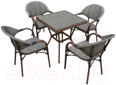 

Комплект садовой мебели Afina Garden, T130/C029-TX 70x70