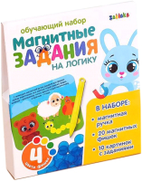 

Развивающая игра, Магнитные задания на логику / 4225050