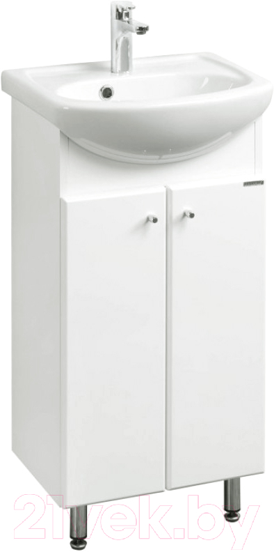 Тумба с умывальником Акватон Мира 45 Н (1A1044K1MR010)