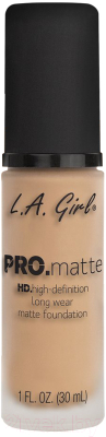 

Тональный крем L.A.Girl, PRO.matte Liquid Foundation Nude GLM716