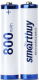 Миниатюра изображения товара Комплект аккумуляторов SmartBuy AAA/2BL 800mAh (SBBR-3A02BL800)