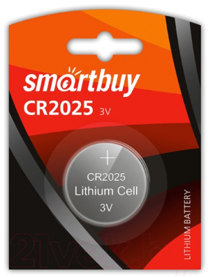 Изображение товара Батарейка SmartBuy CR2025/5B (SBBL-2025-5B)