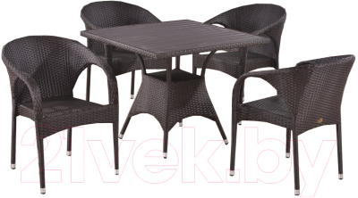 

Комплект садовой мебели Afina Garden, T190BD/Y290B-W52