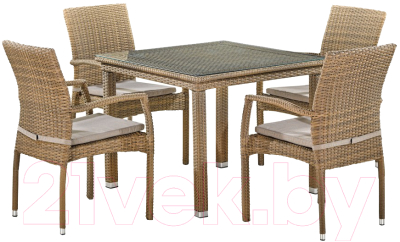 

Комплект садовой мебели Afina Garden, T257B/Y379B-W65