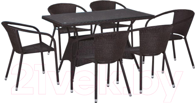 

Комплект садовой мебели Afina Garden, T198D/Y137C-W53