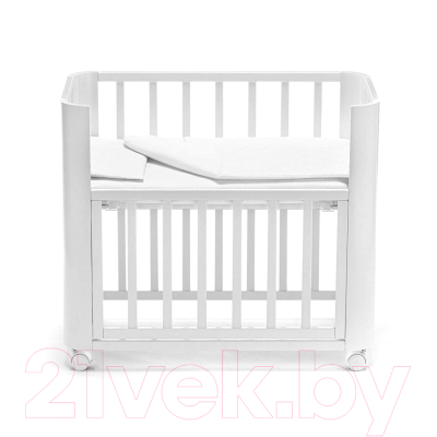 Детская кроватка Nuovita Accanto Ferrara (белый)