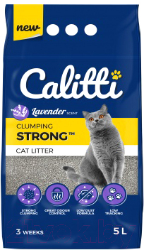 

Наполнитель для туалета Calitti, Strong Lavender