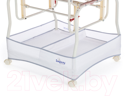 Детская кроватка Simplicity Колыбель Auto с системой автоукачивания / GL4020 (Halsey Gray)