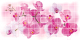 Панель ПВХ Grace Мозаика Орхидея Розея (960x480x2мм) - 