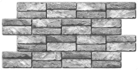Панель ПВХ Grace Камень Экспанси серый (960x476x0.35мм) - 