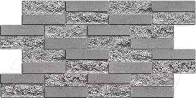 Панель ПВХ Grace Кирпич облицовочный бетонный (980x490x3.5мм)