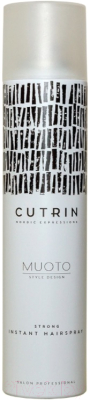 Лак для укладки волос Cutrin Muoto Strong Instant моментальной сильной фиксации (300мл)