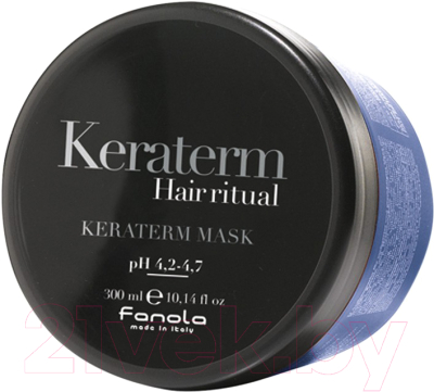 Маска для волос Fanola Keraterm Hair Ritual д/выпрямлен. химически поврежденных волос (300мл)