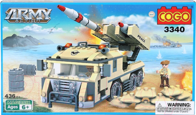 

Конструктор Cogo, Army Action 3340
