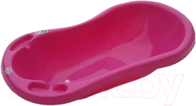 Ванночка детская Maltex Классик / 0936 (темно-розовый)
