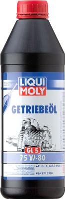 

Трансмиссионное масло Liqui Moly, Getriebe L GL5 75W80 / 3658