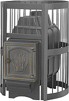 Печь-каменка Везувий Легенда Стандарт 28 (ДТ-4) 2017 (без выносного туннеля)